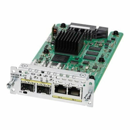 DOOMSDAY NIM-2GE-CU-SFP- 2 Port Gigabit Ethernet Wan Network Interface Module, Dual-Mode Network Security DO894392